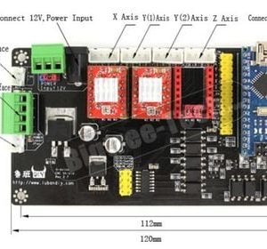 Placa Controladora cortadora laser